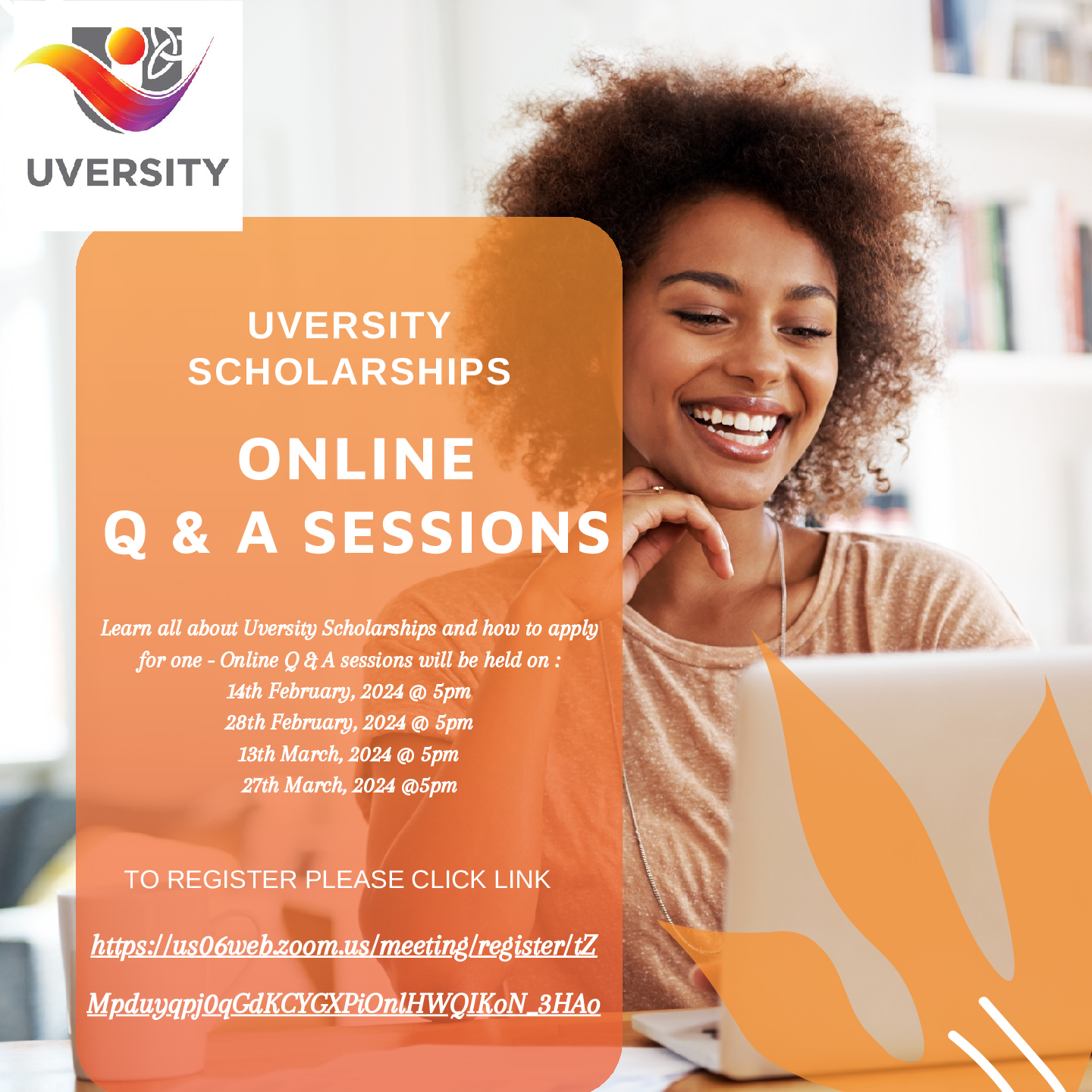 Uversity Scholarships 2024 Q&A Sessions Uversity